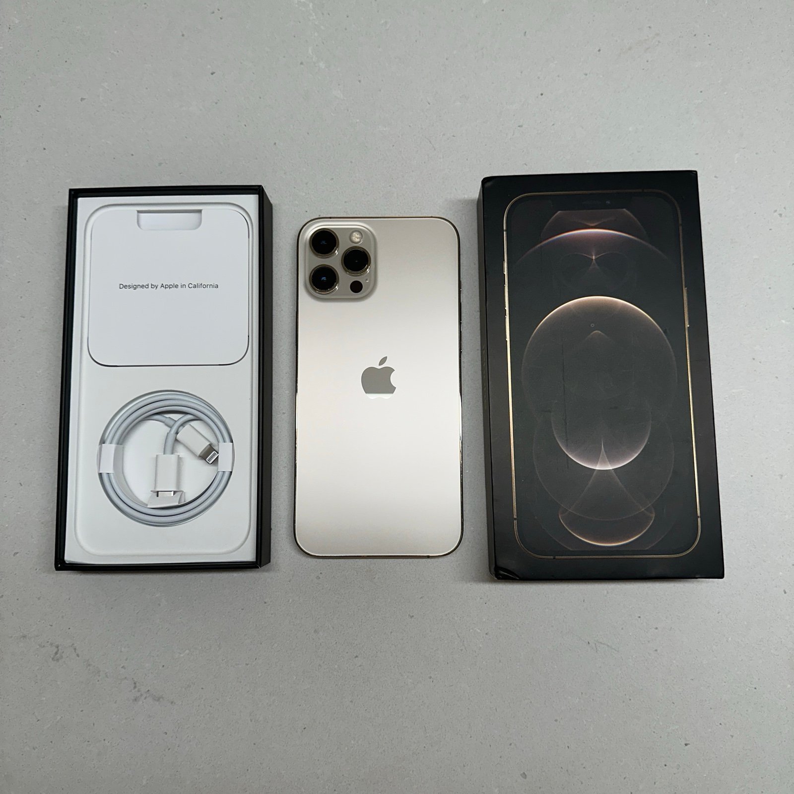 Apple iPhone 12 Pro Max Gold 256GB (Unlocked) Excellent Like New Condition 8R23