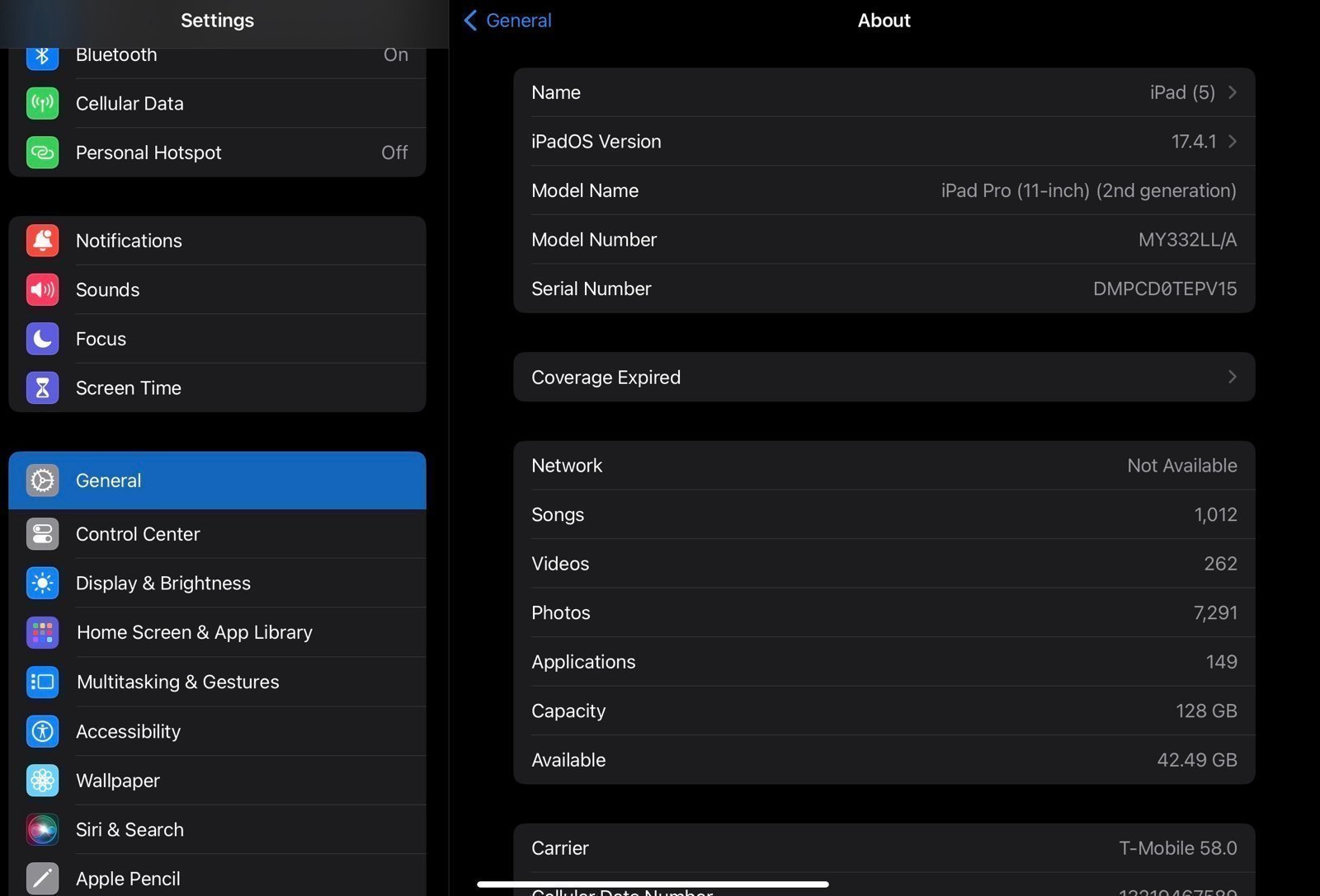 ipad pro 11 inch 2nd generation 1D57