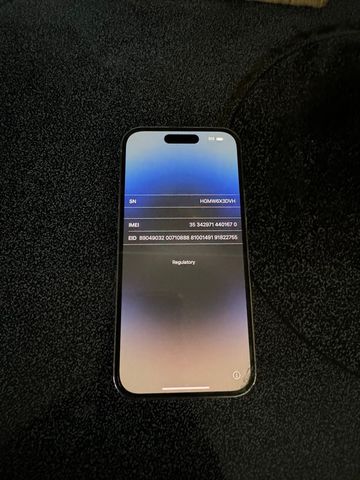 Apple iPhone 14 Pro 256 GB in Silver 1K55