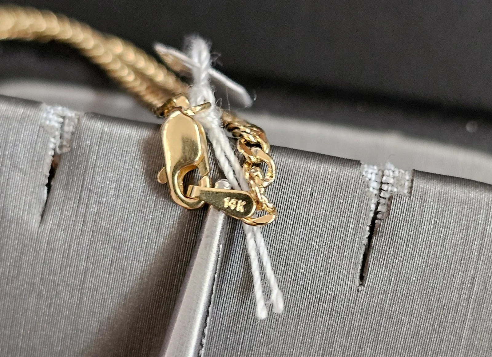 14k gold necklace 22 inch