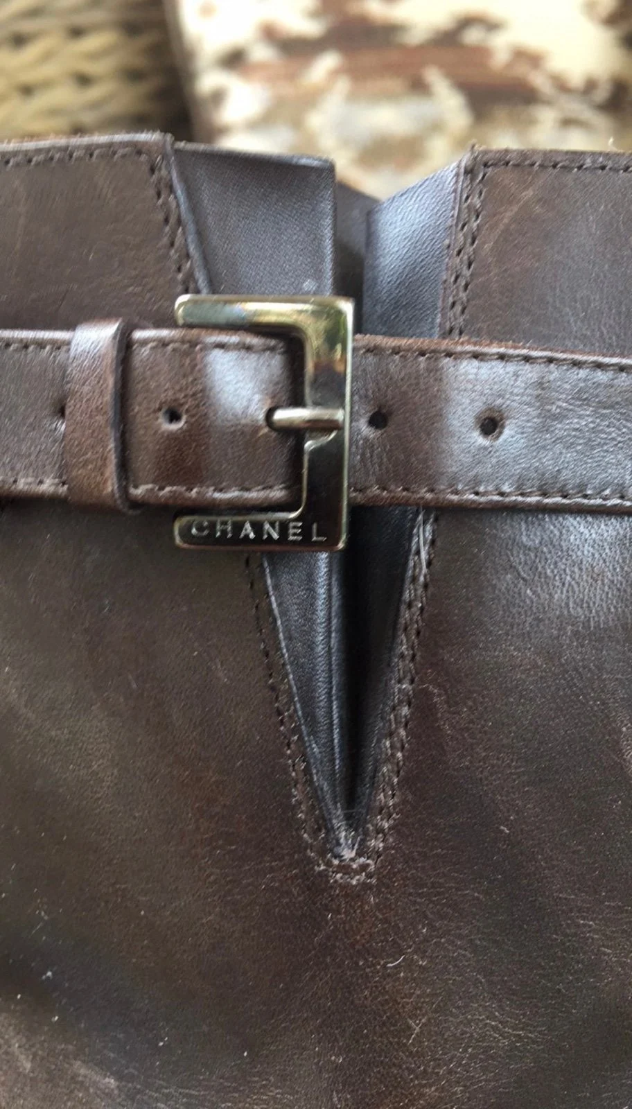 100% Authentic Chanel Vintage Boots