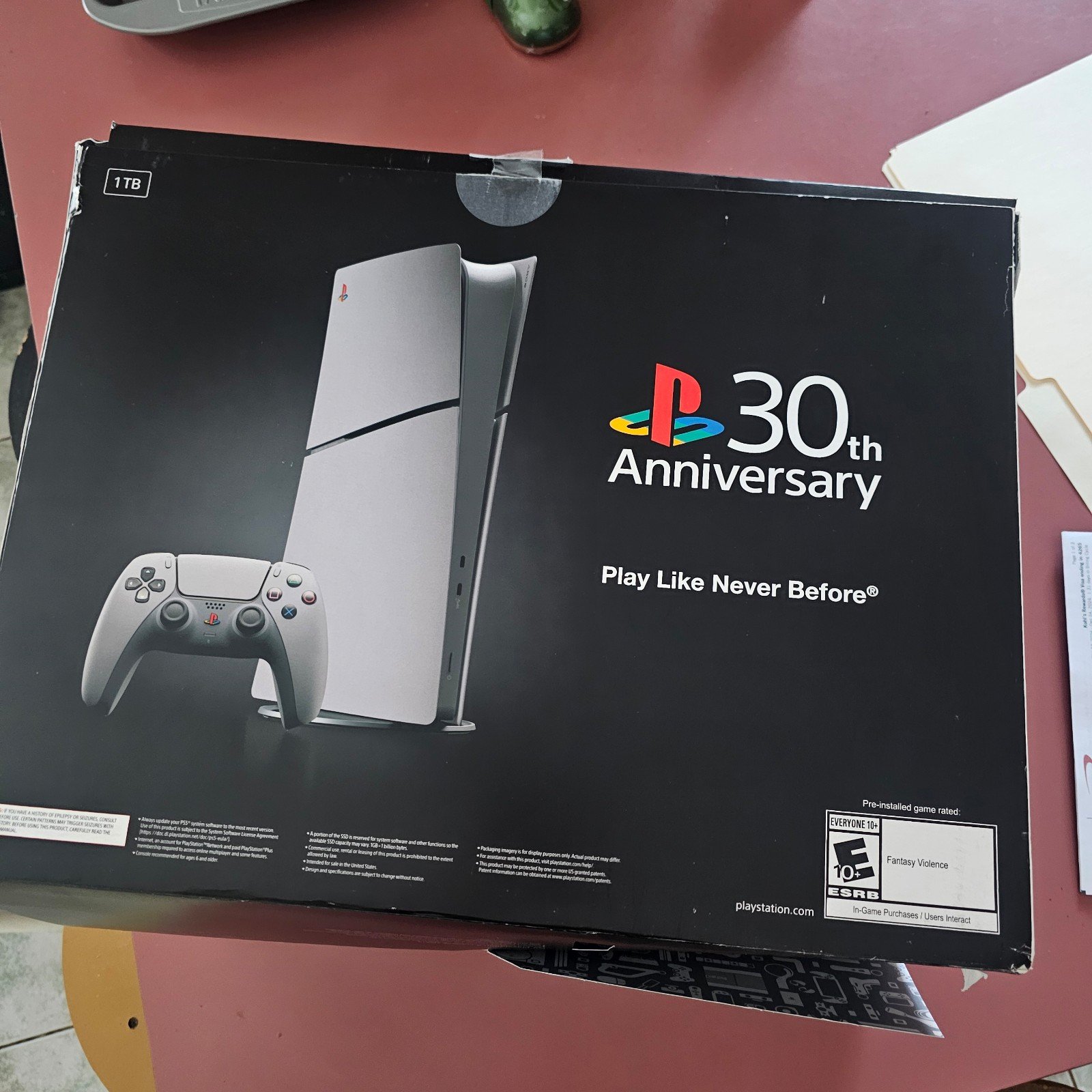Playstation 5 30th anniversary console 1V75