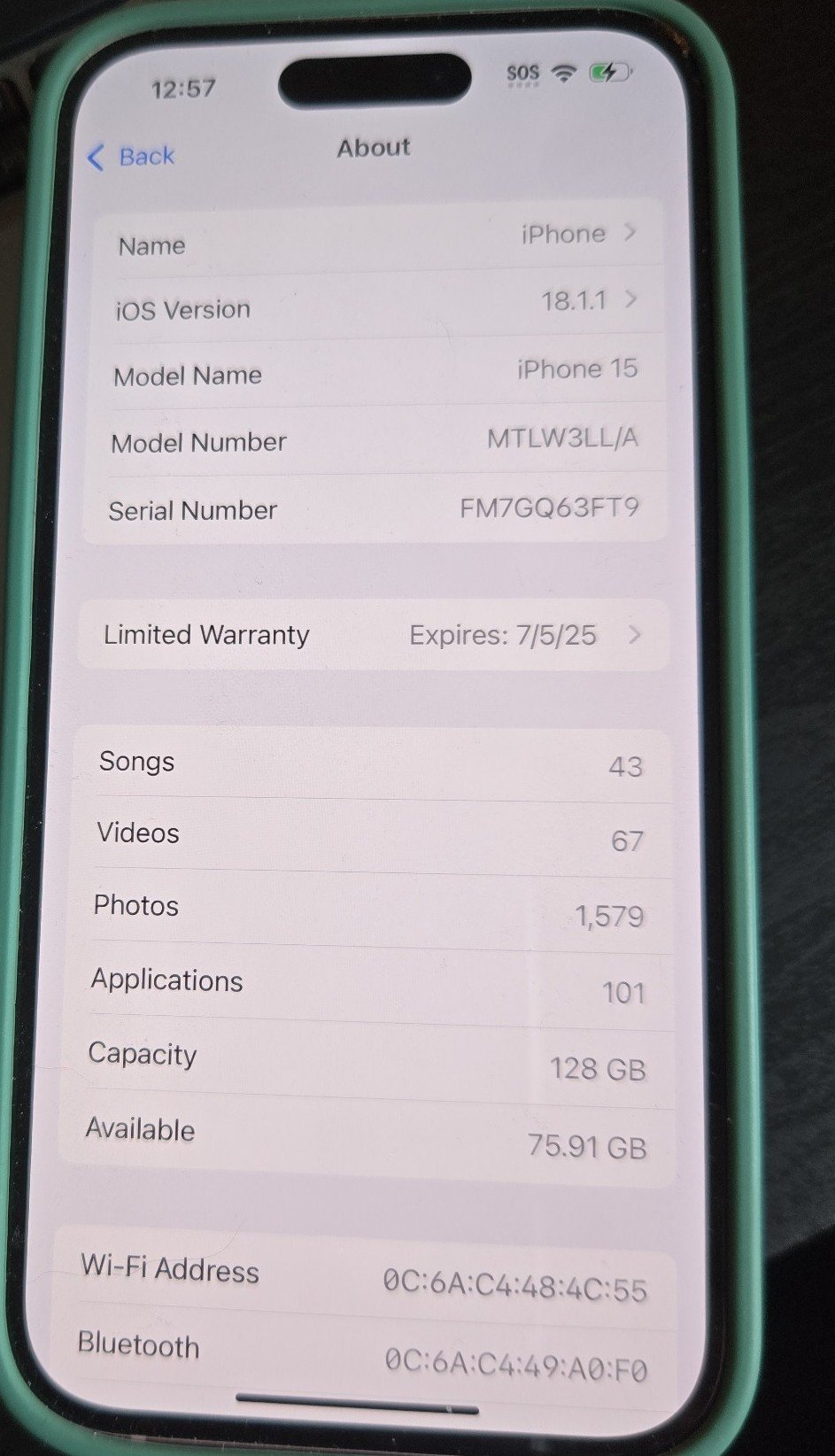 unlocked iphone 15 6Z67