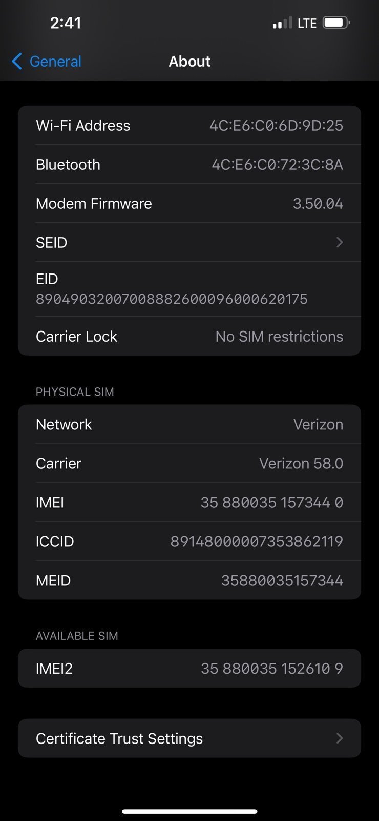 Apple iPhone 13 Pro Max 128 GB in Sierra Blue  Unlocked 9N35