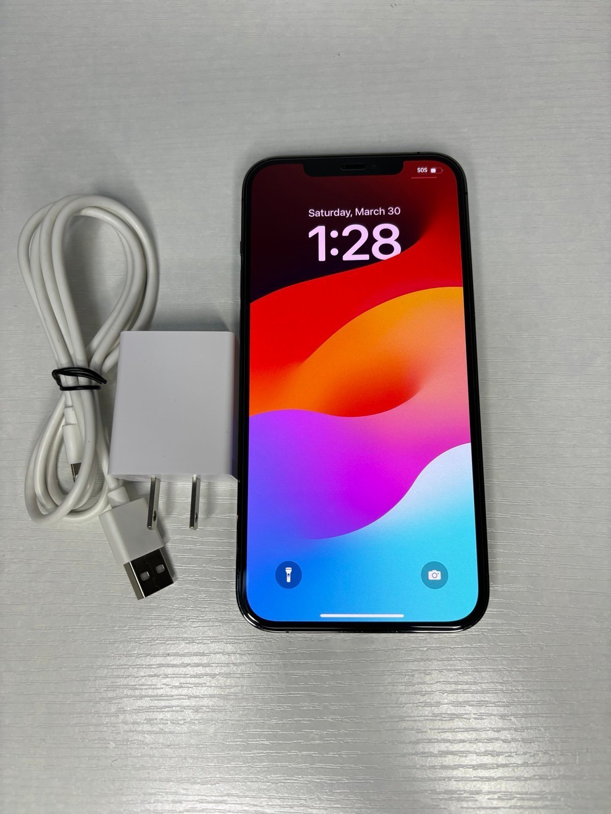 Apple iPhone 12 Pro Max 5G 128GB Factory Unlocked (Excellent Condition) 5R15