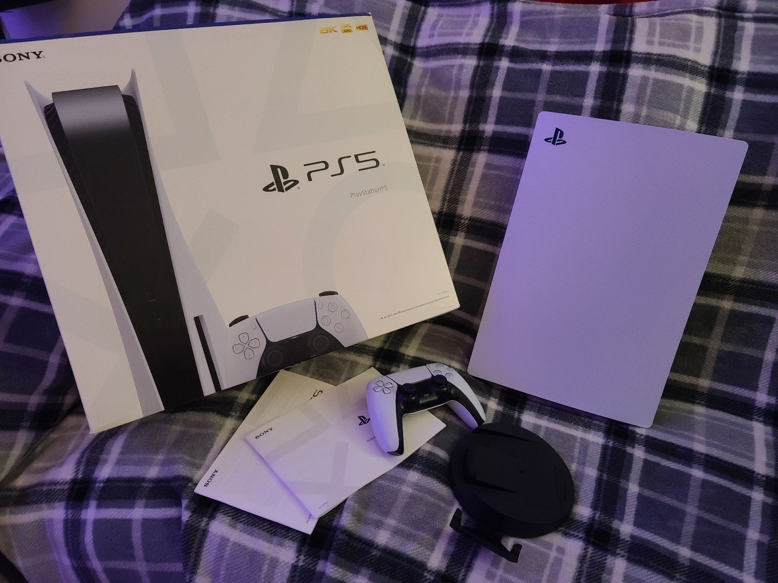 Sony playstation 5 disc console all accessories included mint 5R87