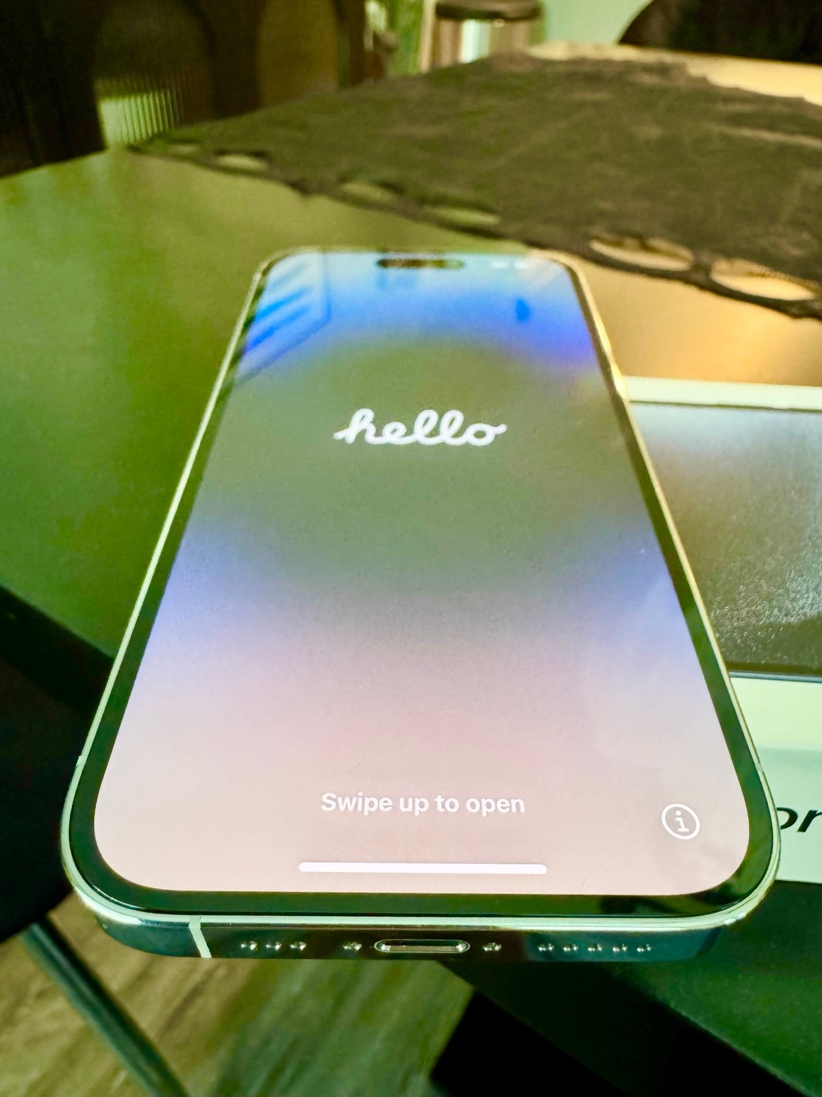 TMobile iPhone 14 Pro 128 GB silver/white LIKE NEW GREAT SHAPE 3K92