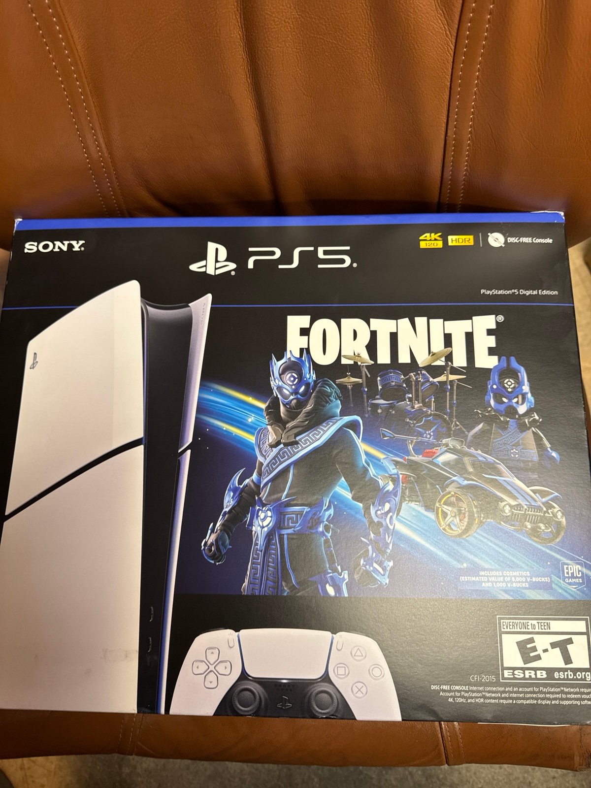 PlayStation PS5 Console - Fortnite Cobalt Star Digital Edition 5K98