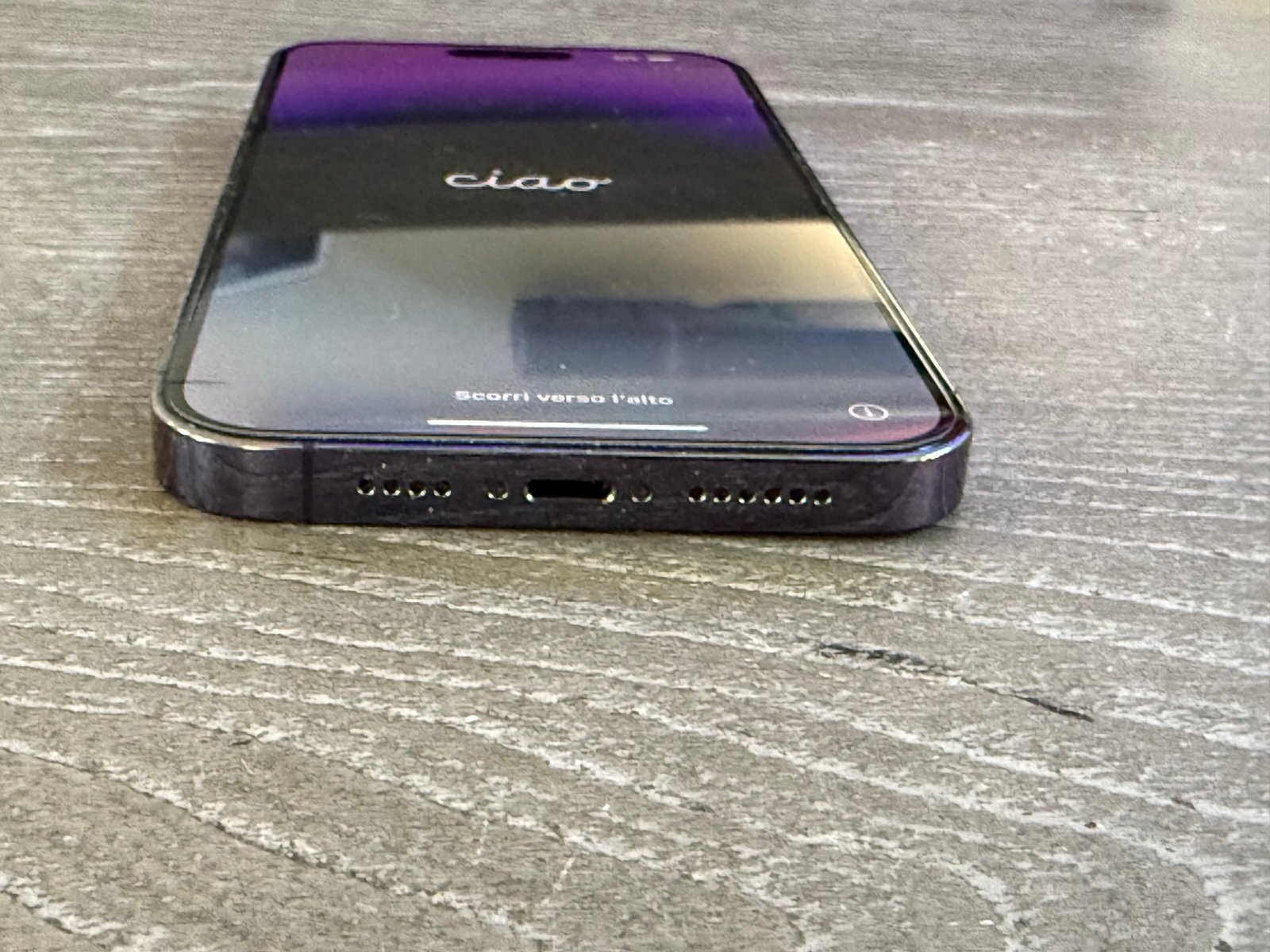 UNLOCKED Apple iPhone 14 Pro Max 256 GB Deep Purple MQ8W3LL/A Used 6V19