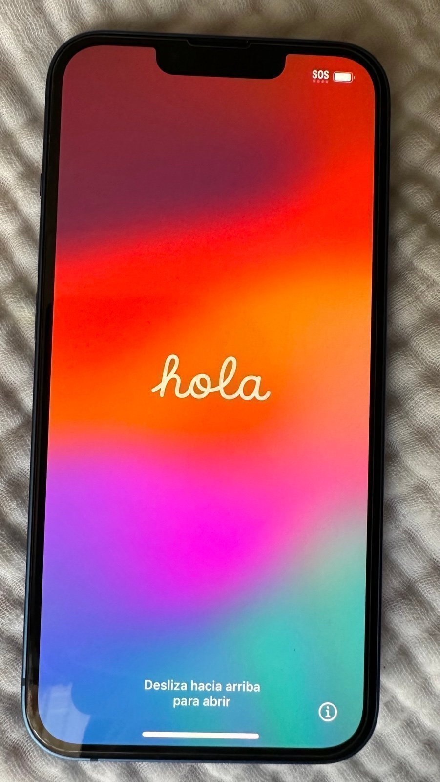 Apple iPhone 13 128 GB in Blue for Unlocked 5H27