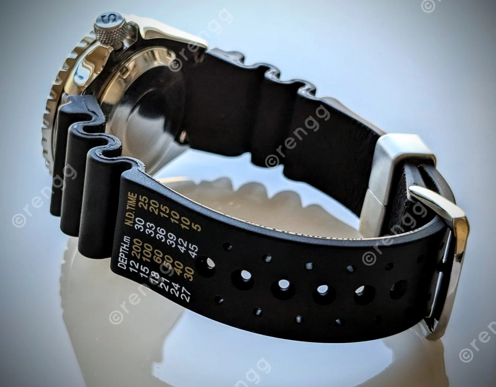 Full Automatic GMT Diver 42mm Mod  NH34A Batman Deep Blue Sea SAPPHIRE Excellent