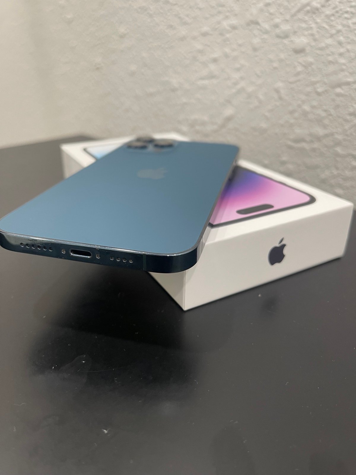  iPhone 12 Pro Max 256GB Blue Unlocked and iPhone 12 bundled post 3E22