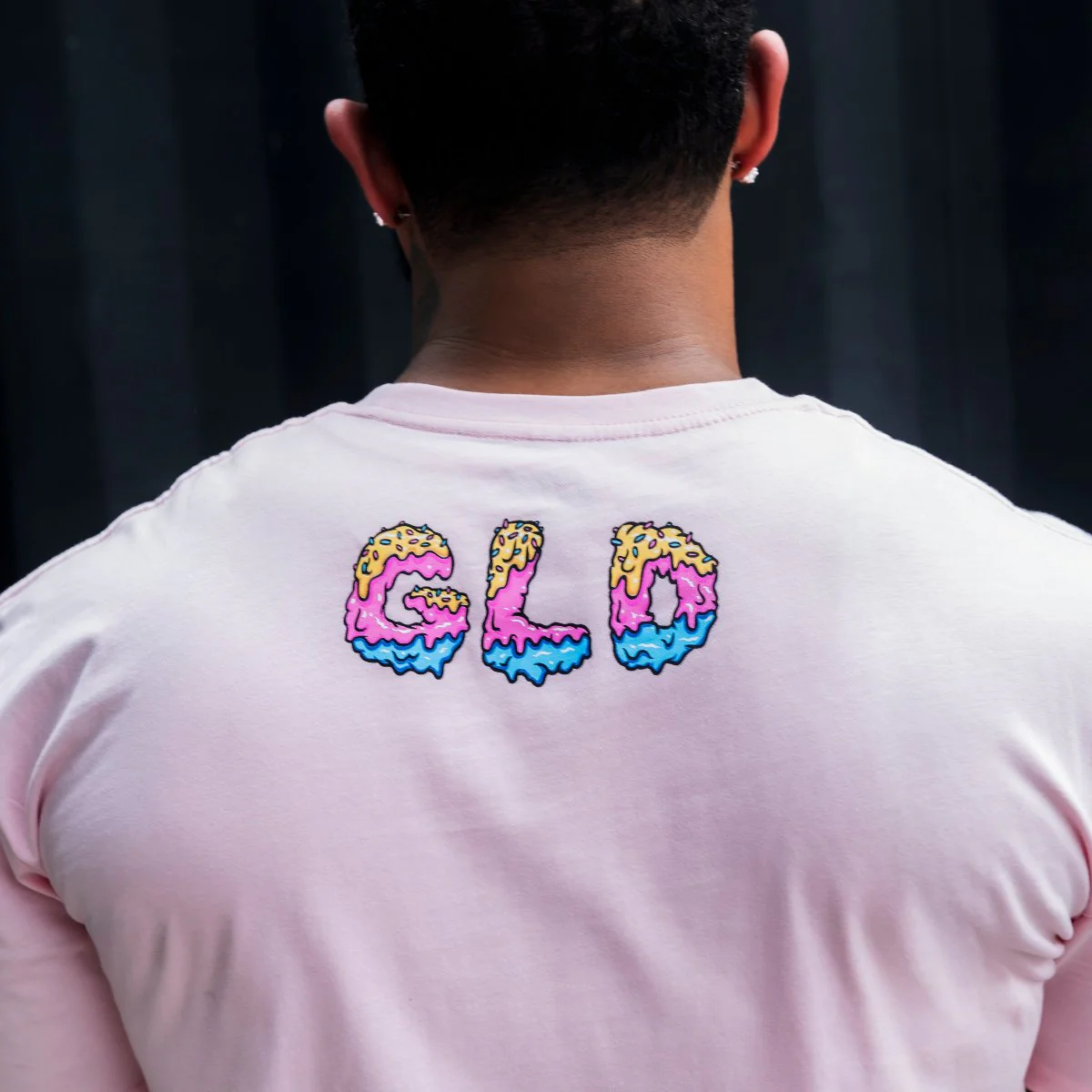 Ice Cream Gun Tee in Pink