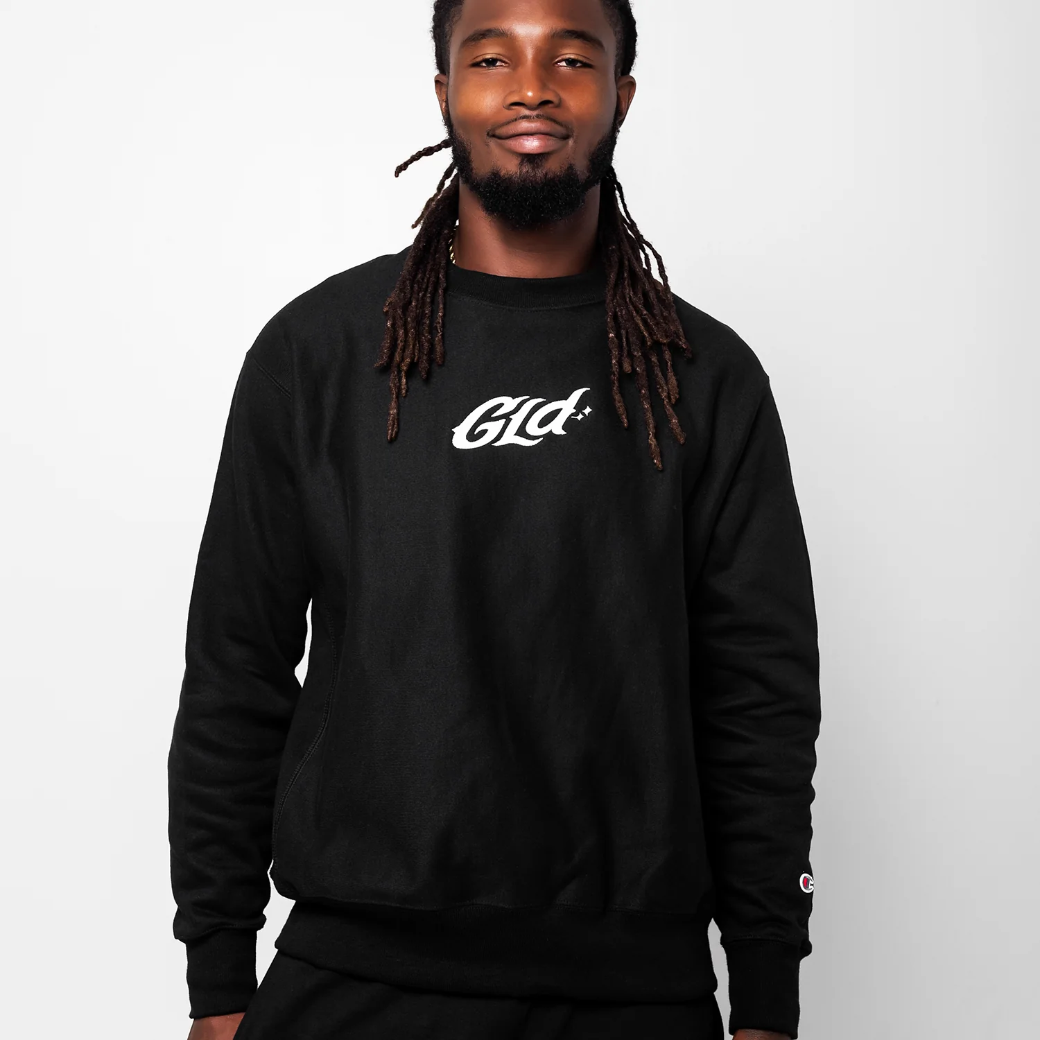 GLD X Champion Reverse Weave® Fleece Crew Neck