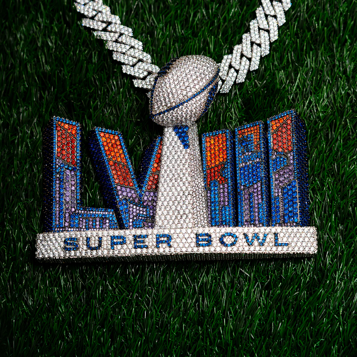 Super Bowl LVIII Official NFL Logo Pendant