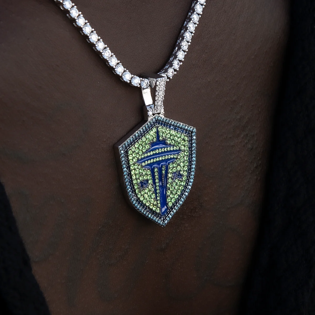 Seattle Sounders FC Official MLS Logo Pendant