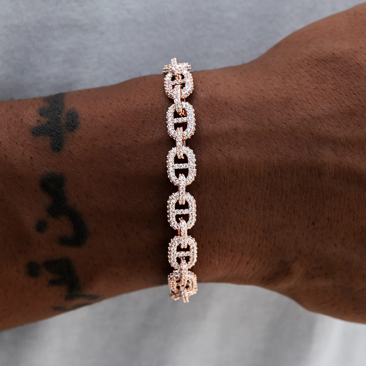 Micro Valentina Bracelet in Rose Gold