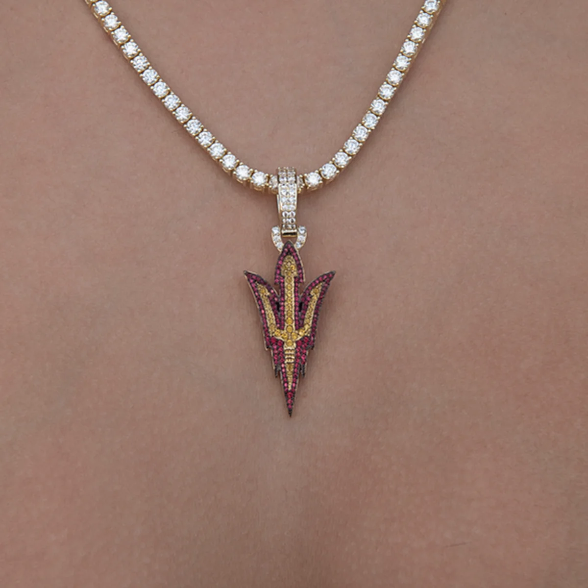 Arizona State Sun Devils Official NCAA Logo Pendant