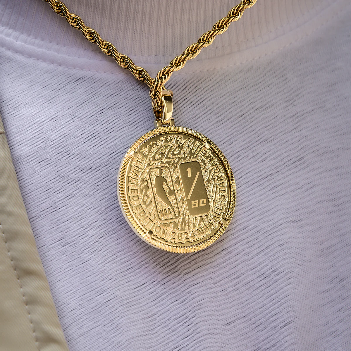 2024 Official NBA All-Star Game Coin Pendant