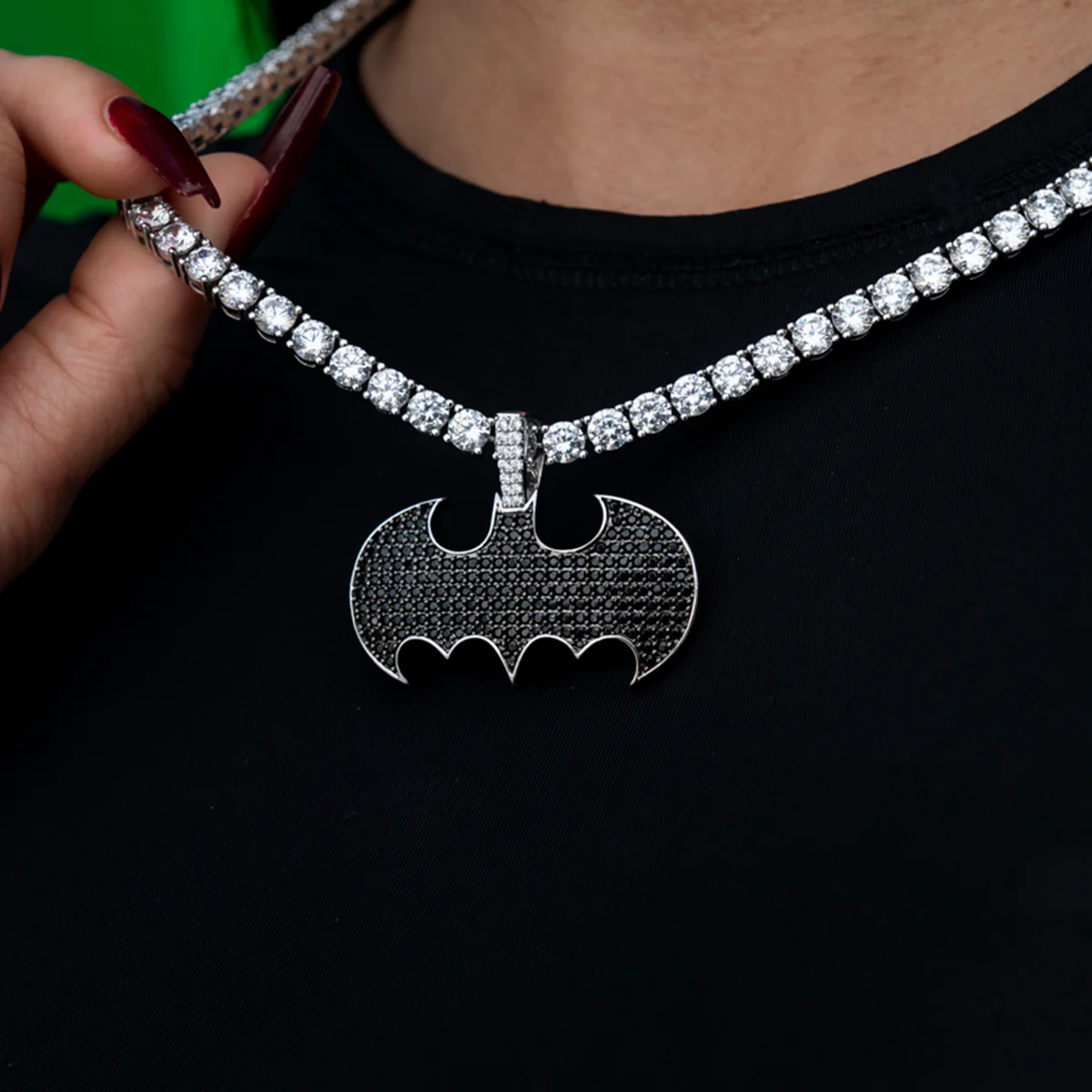 Official DC Comics Batman Logo Pendant