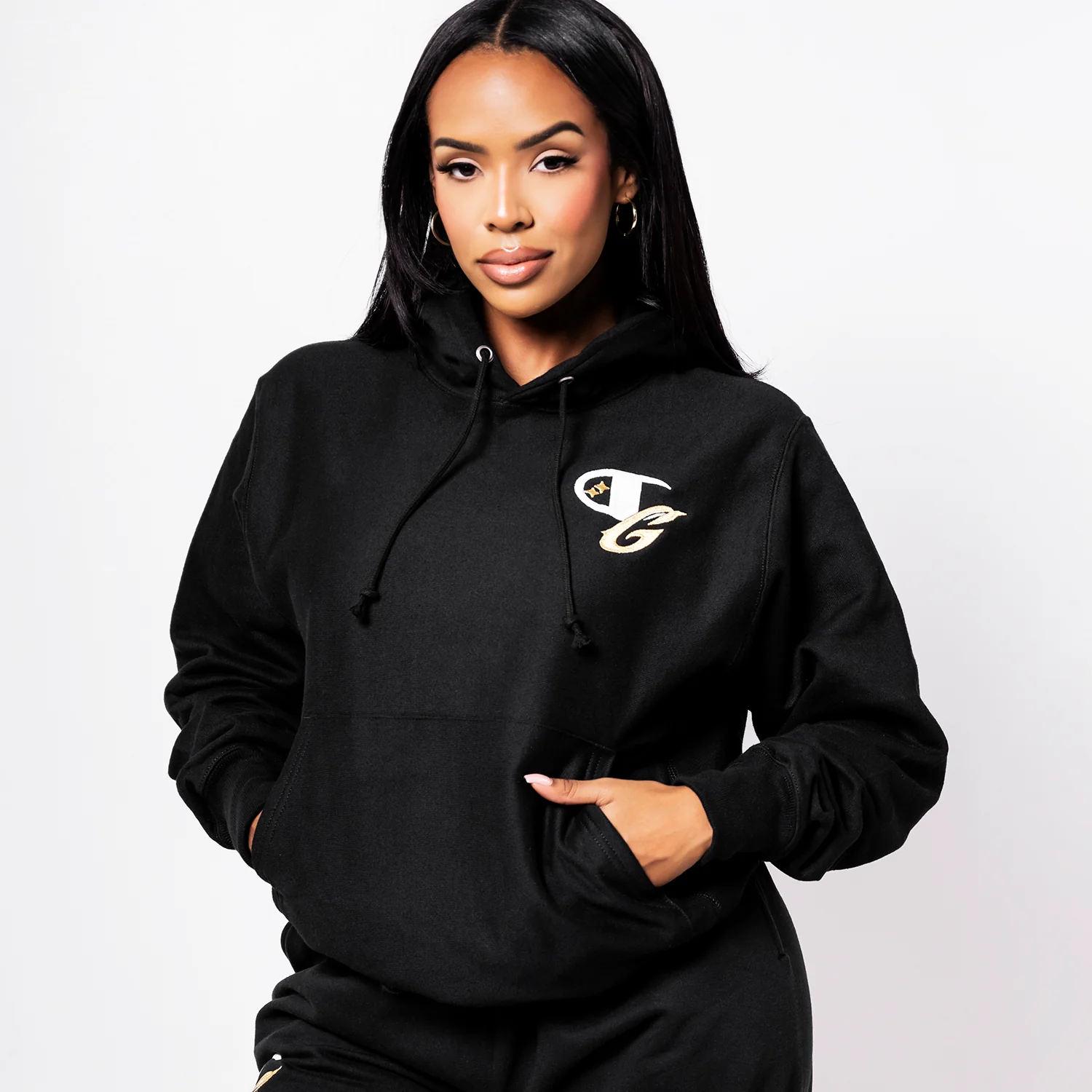 GLD X Champion Reverse Weave®  Fleece Hoodie