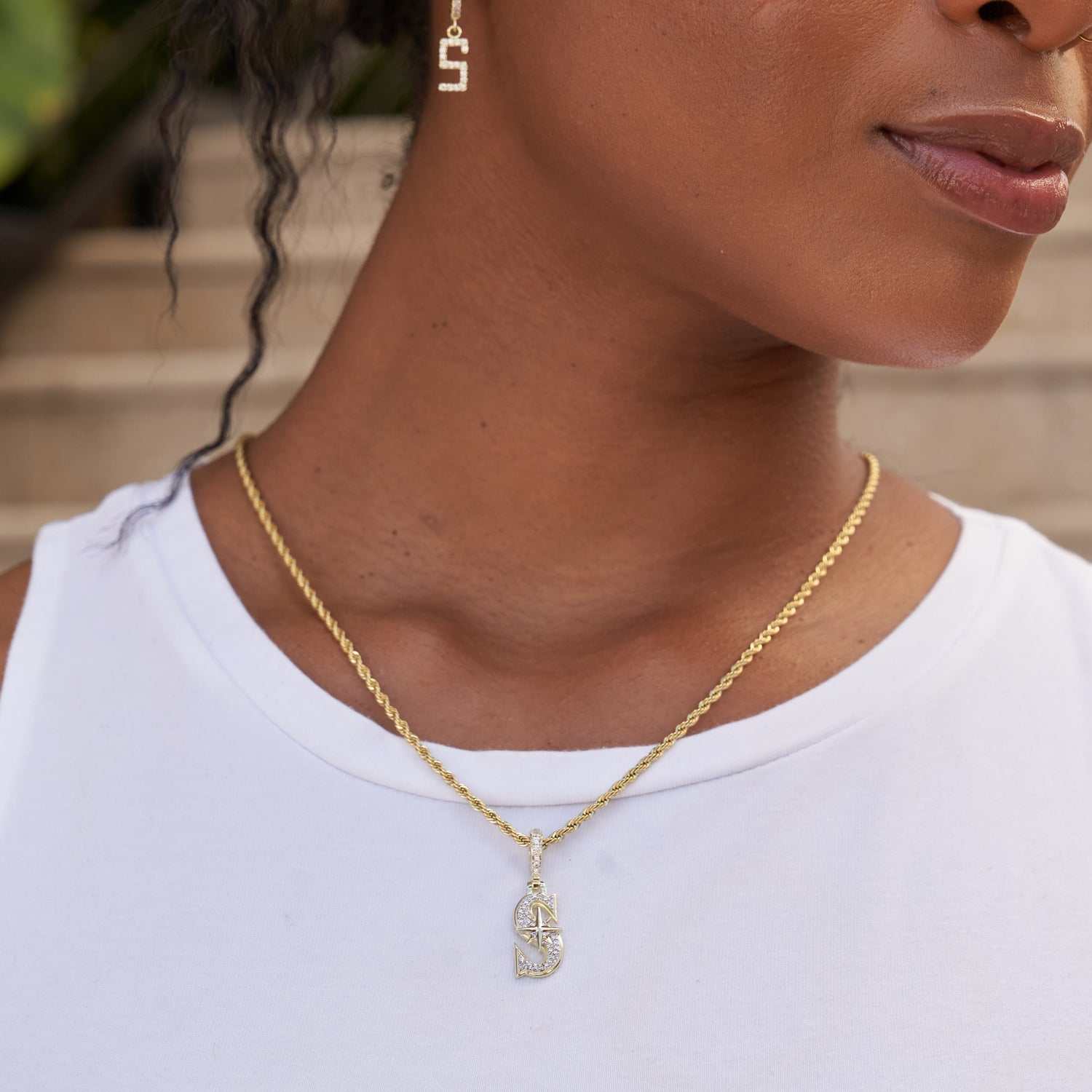 Seattle Mariners Official MLB Micro Logo Pendant