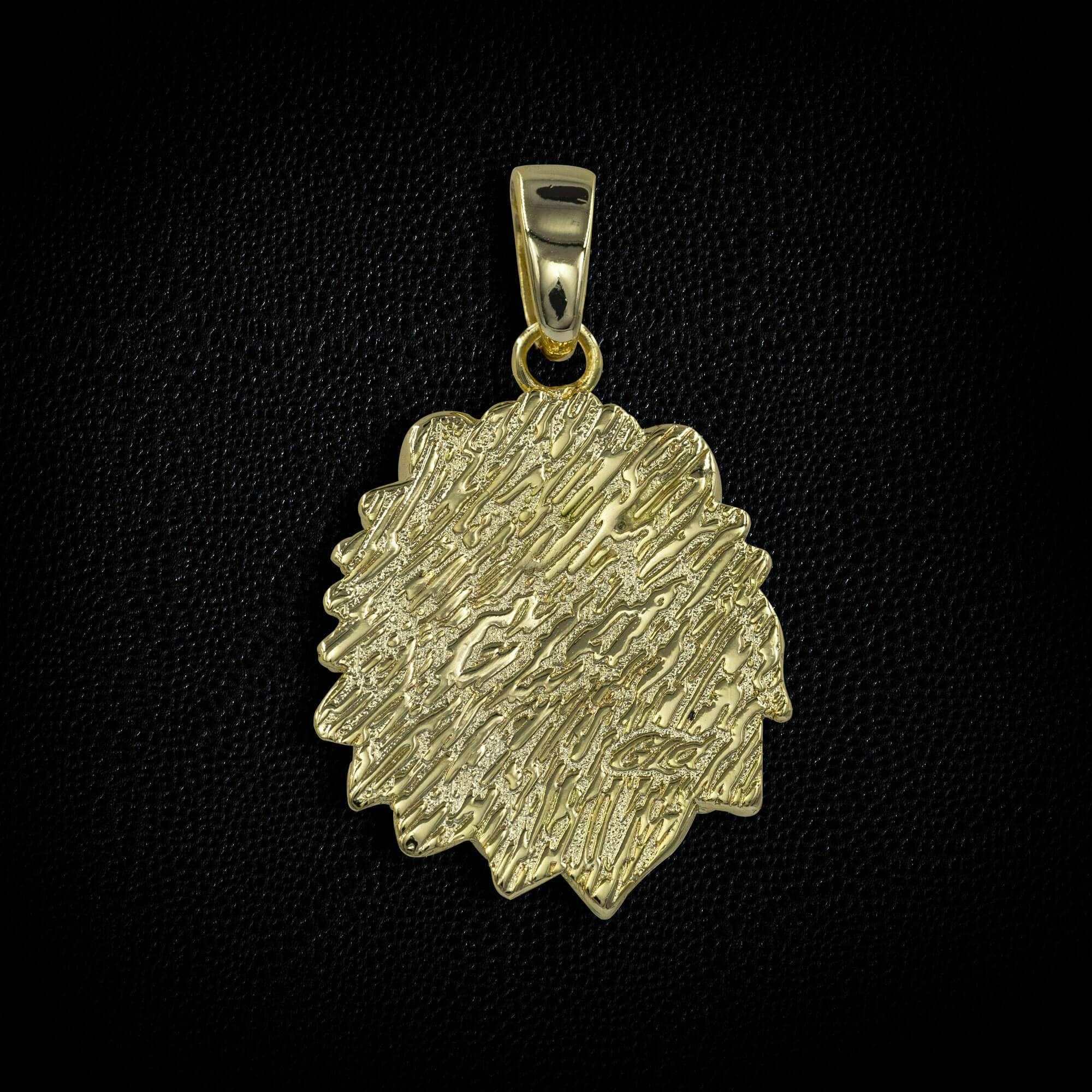 18k Vermeil Gold Lion Micro