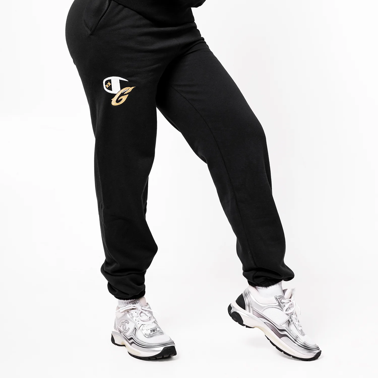 GLD X Champion Powerblend® Fleece Joggers