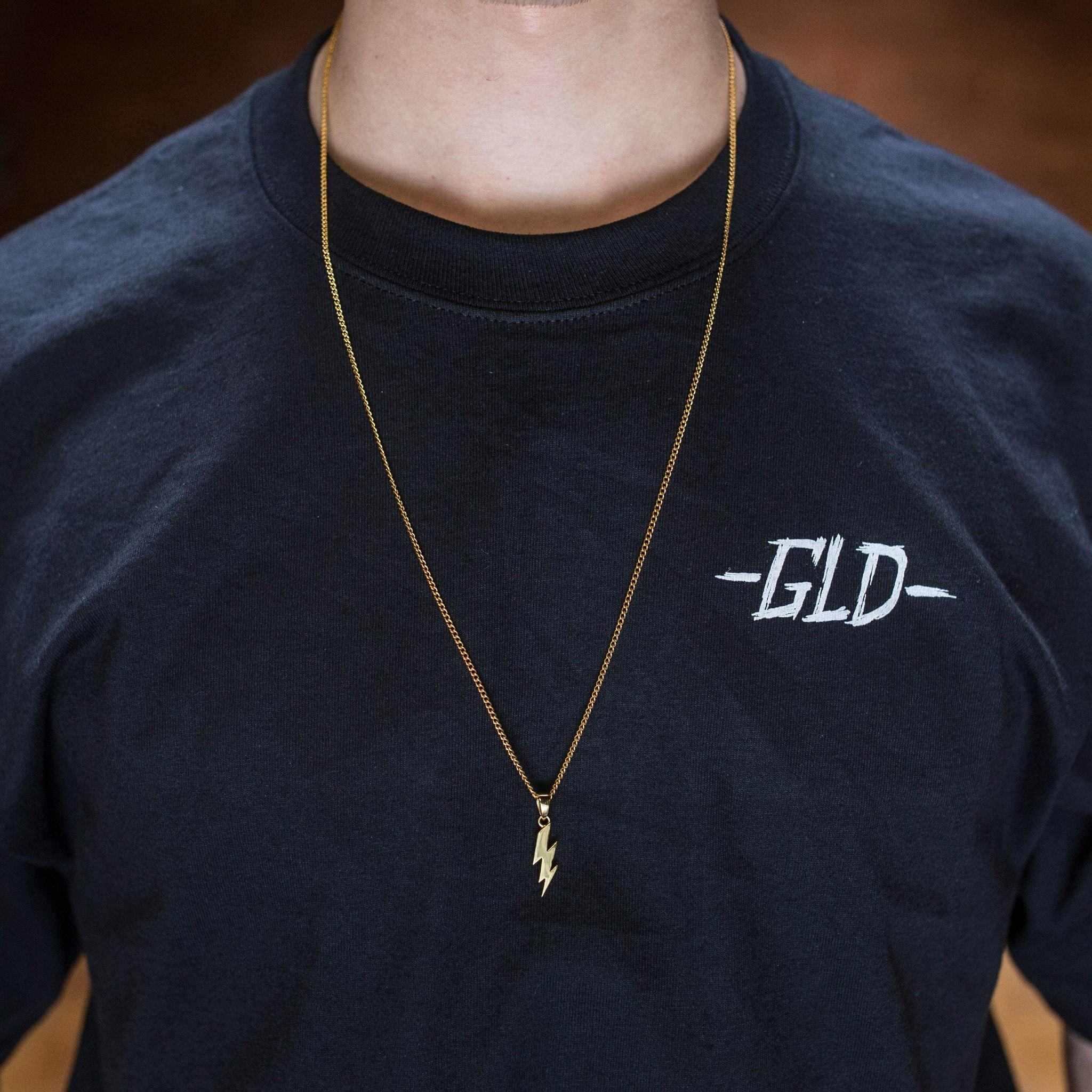 18k Vermeil Micro Lightning Bolt