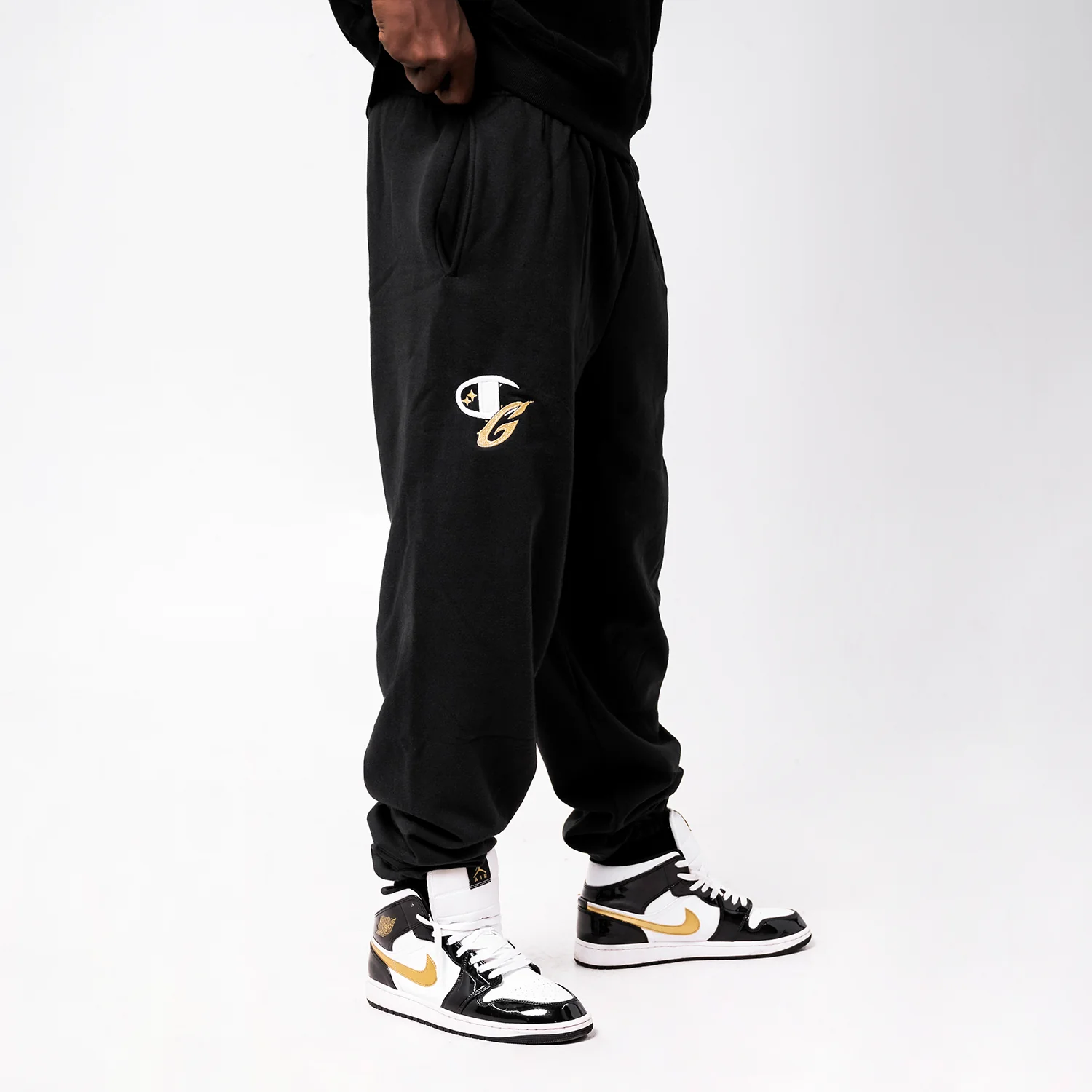 GLD X Champion Powerblend® Fleece Joggers