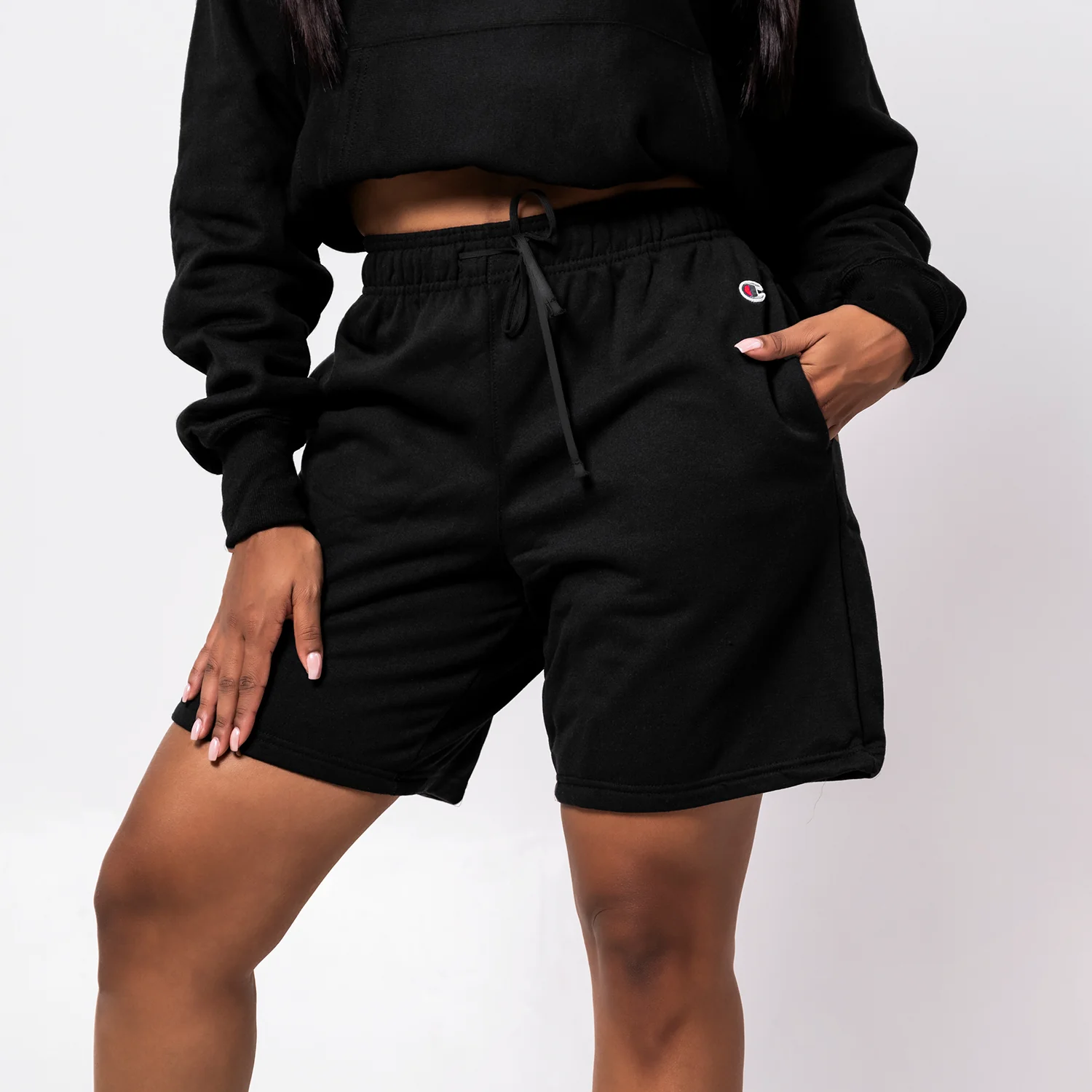 GLD X Champion Powerblend® Fleece Shorts