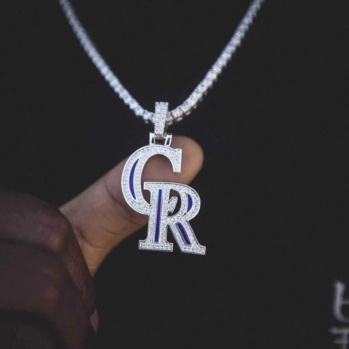 Colorado Rockies Official MLB Logo Pendant