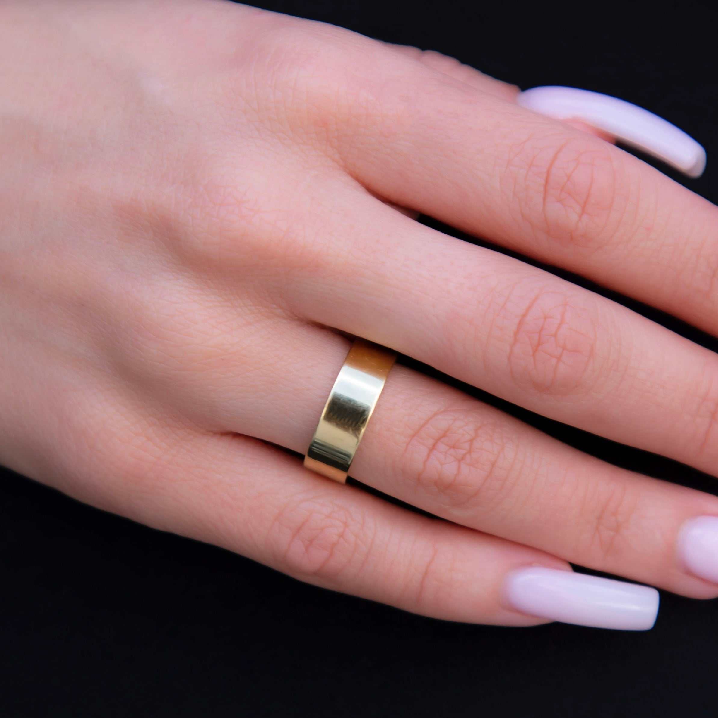Flat Band Ring