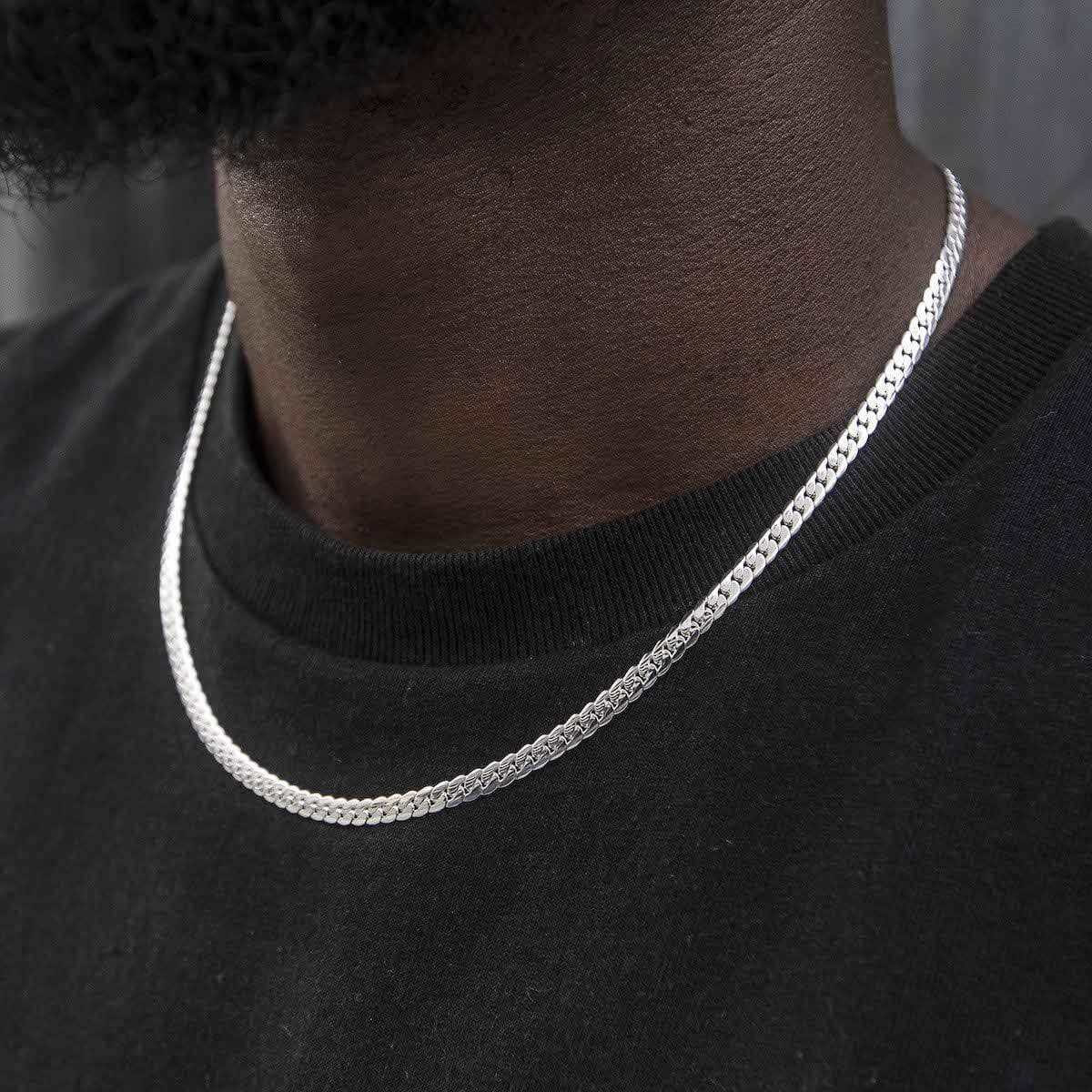 GLD Signature Cuban in White Gold - 4mm