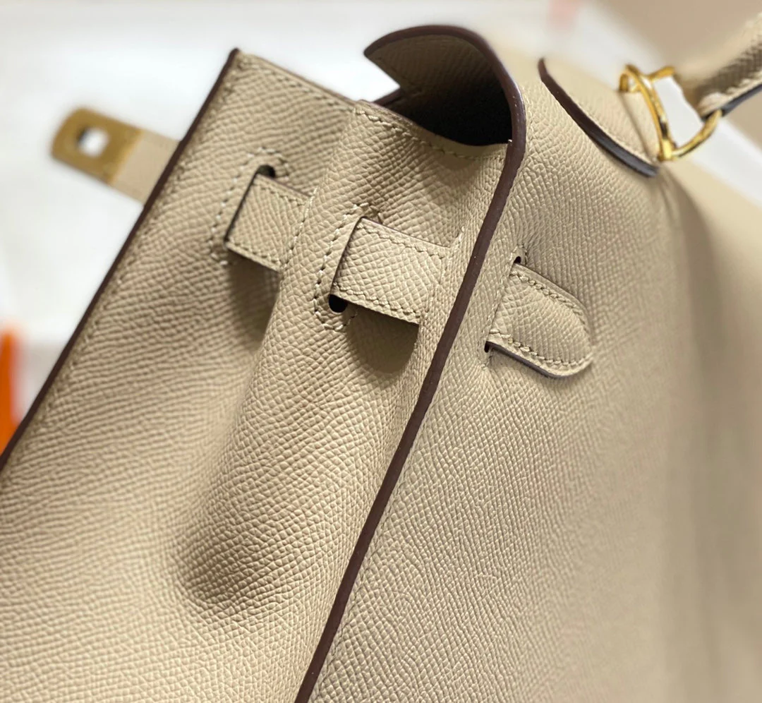 KELLY 28CM IN TRENCH EPSOM CALFSKIN GOLD HARDWARE