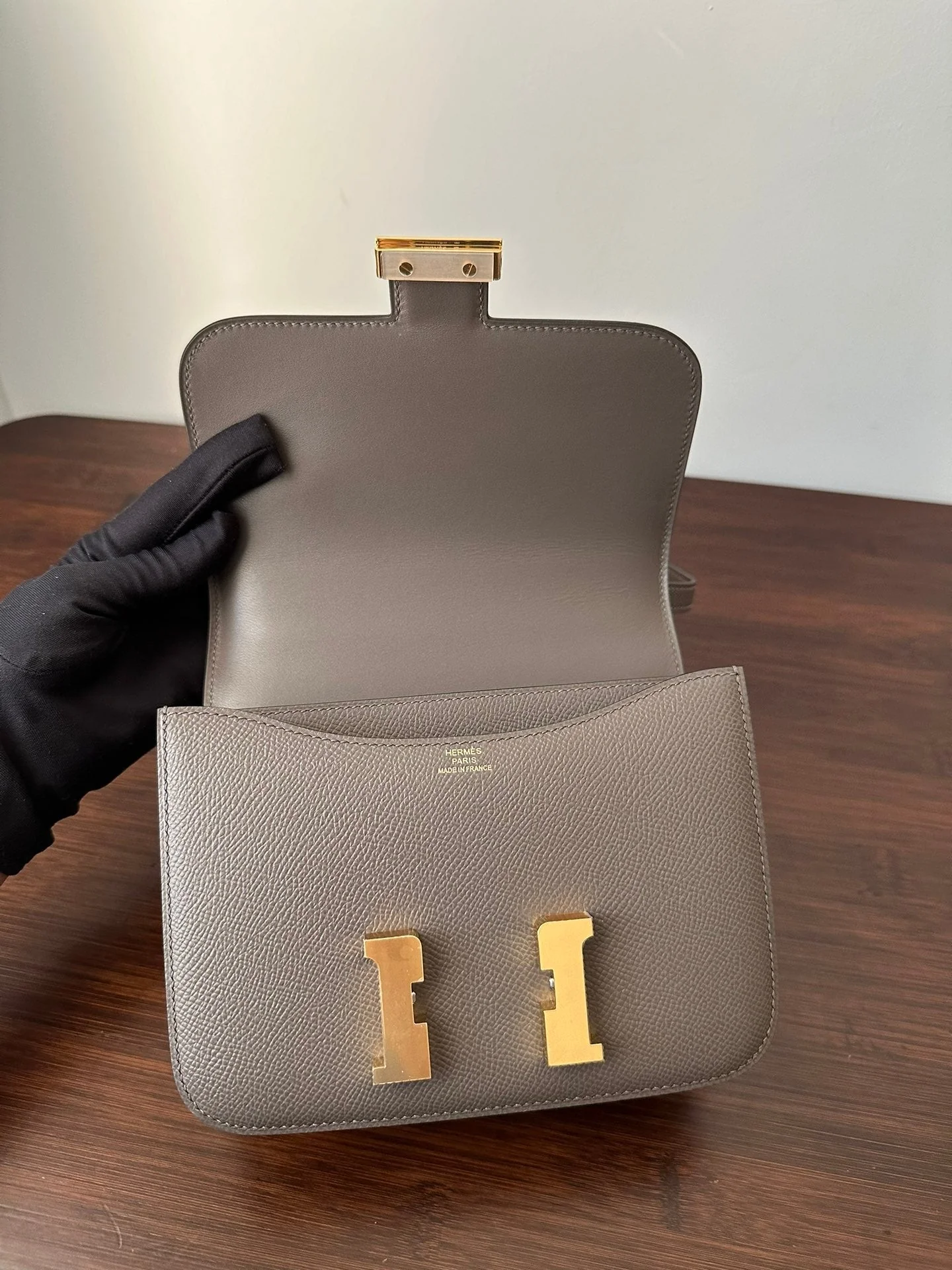 CONSTANCE 18 ETOUPE EPSOM GOLD HARDWARE