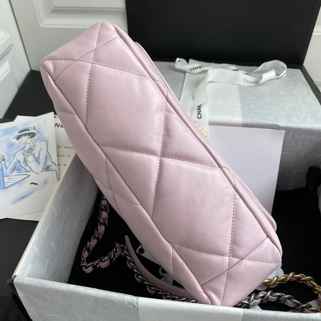 CC 26 SMALL BAG IN LIGHT PINK CALFSKIN