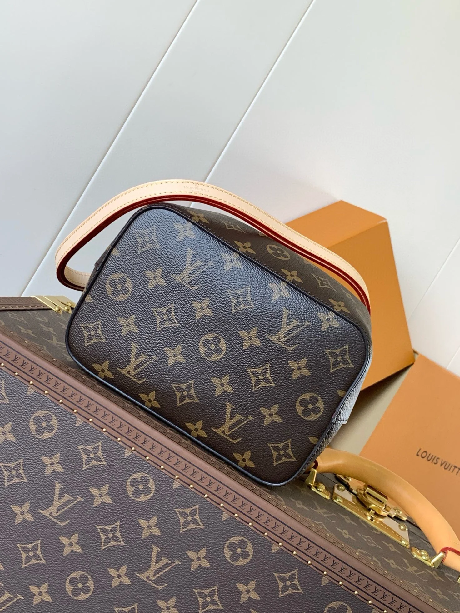 NÉONOÉ BB 20 IN BROWN MONOGRAM CANVAS