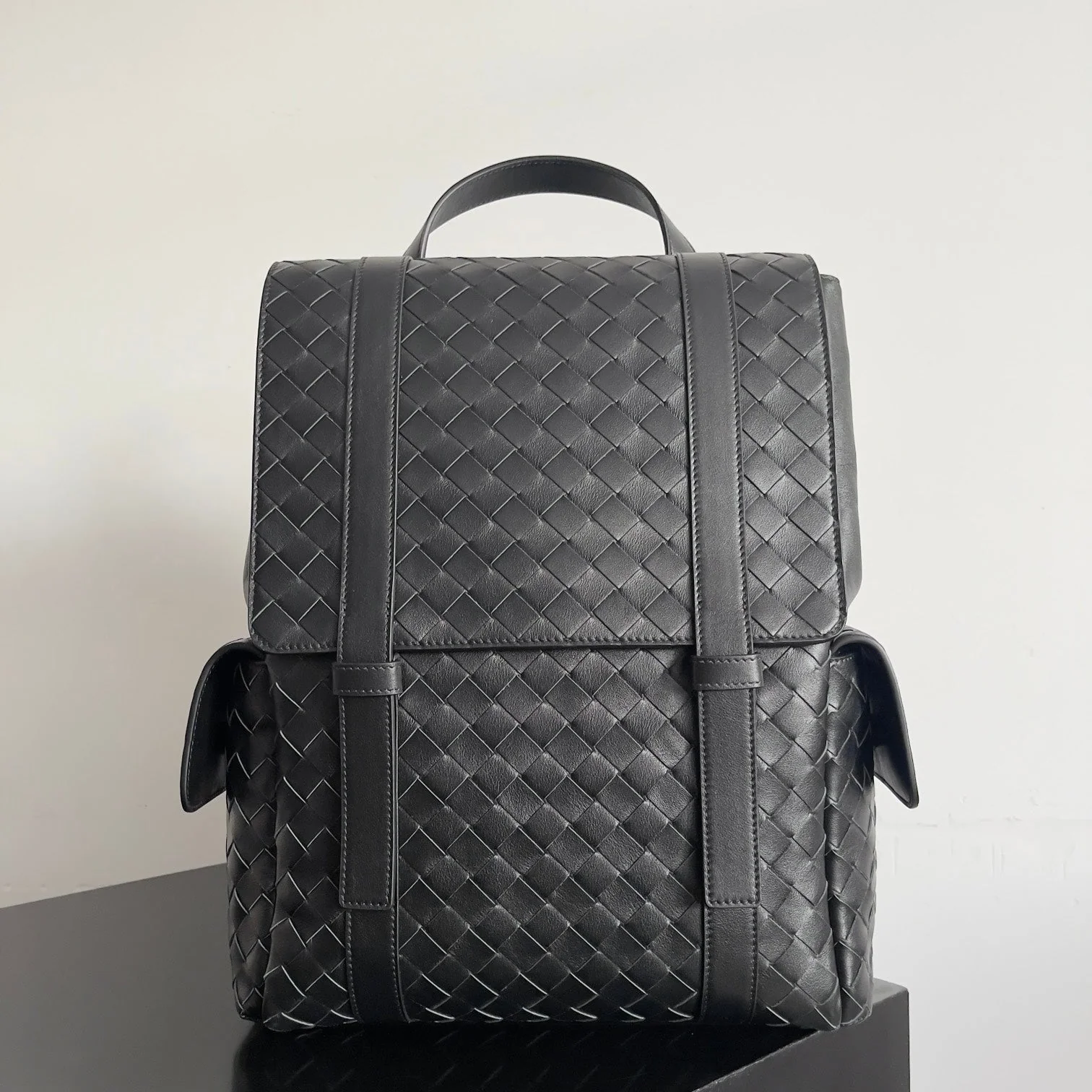 BACK TO SCHOOL BACKPACK 39 IN BLACK LAMBSKIN