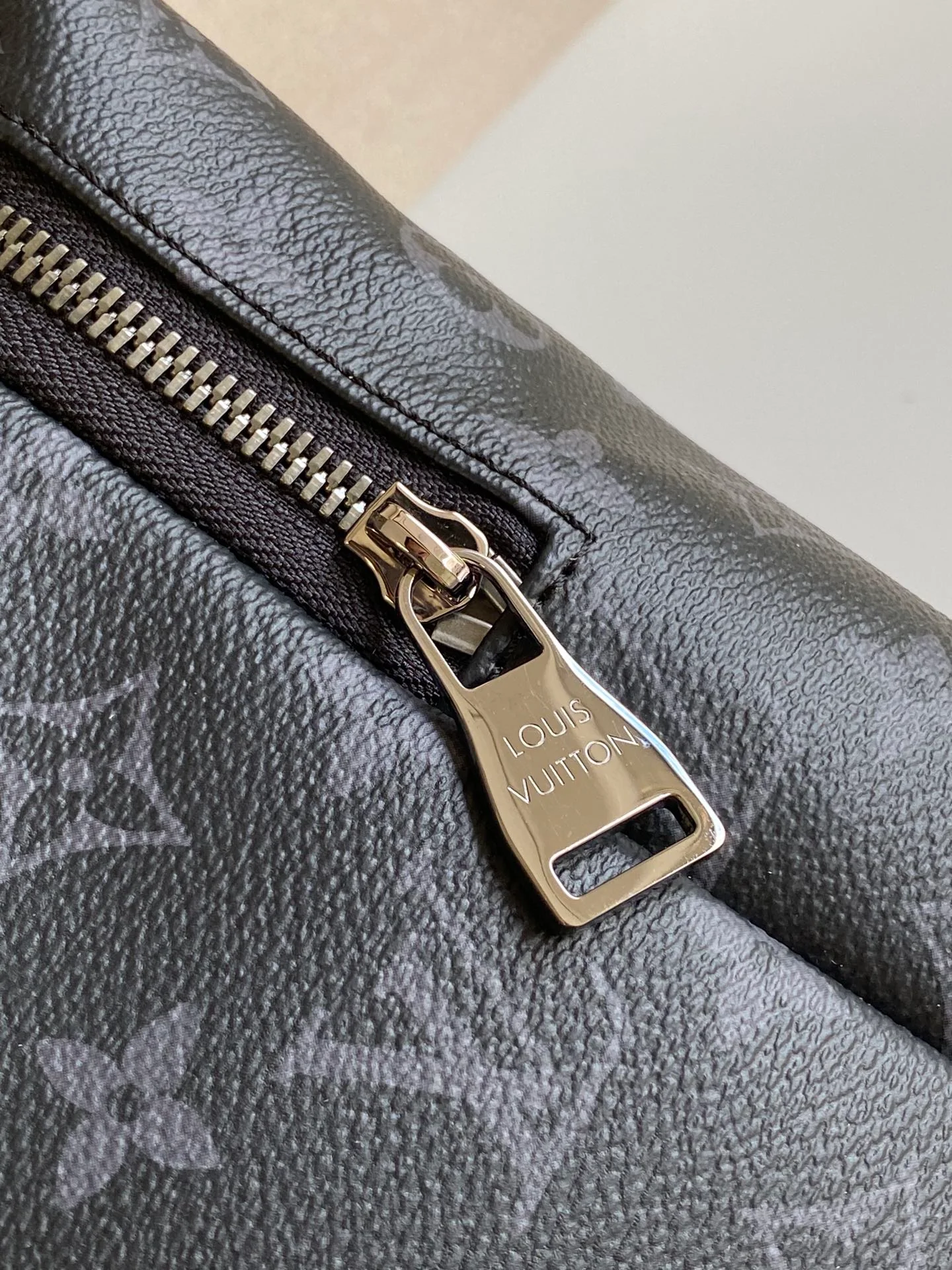BACKPACK 40 IN GUN METAL MONOGRAM ECLIPSE CANVAS