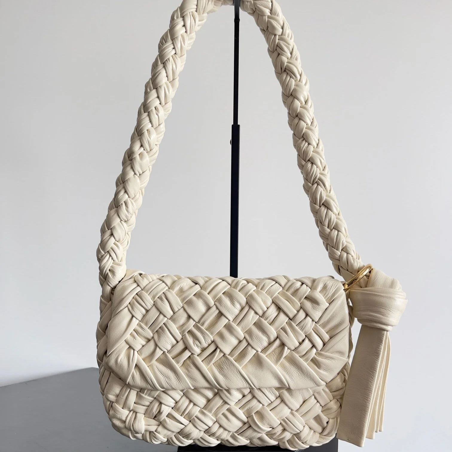 KALIMERO CITTÀ 25 IN OFF WHITE CALFSKIN