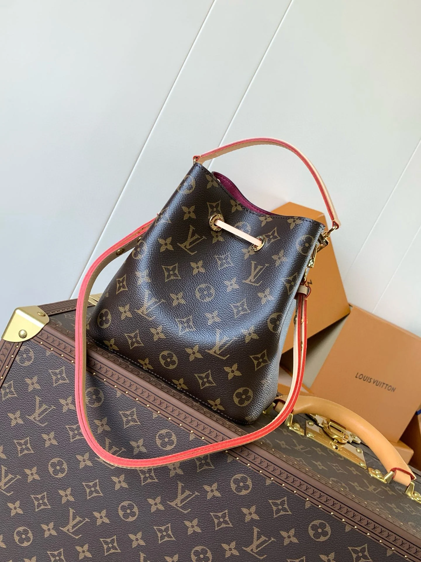 NÉONOÉ BB 20 IN BROWN MONOGRAM CANVAS