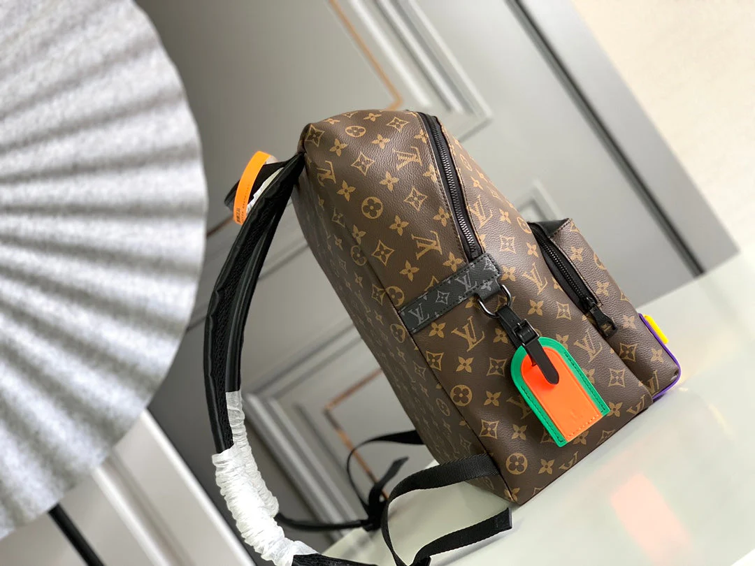 DISCOVERY BACKPACK 40 IN BROWN MONOGRAM CANVAS RUBBER LOGO