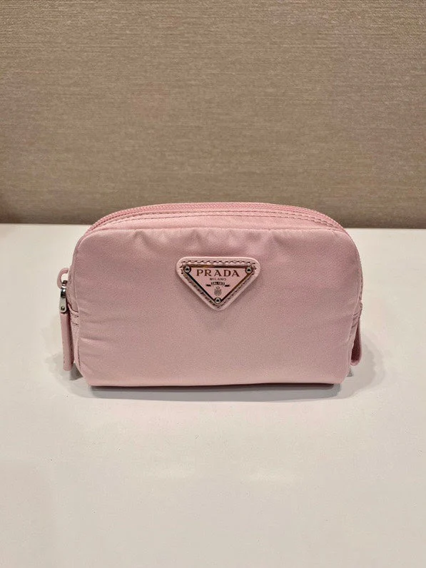 PRA CLUTCH 12 IN LIGHT PINK RE-NYLON