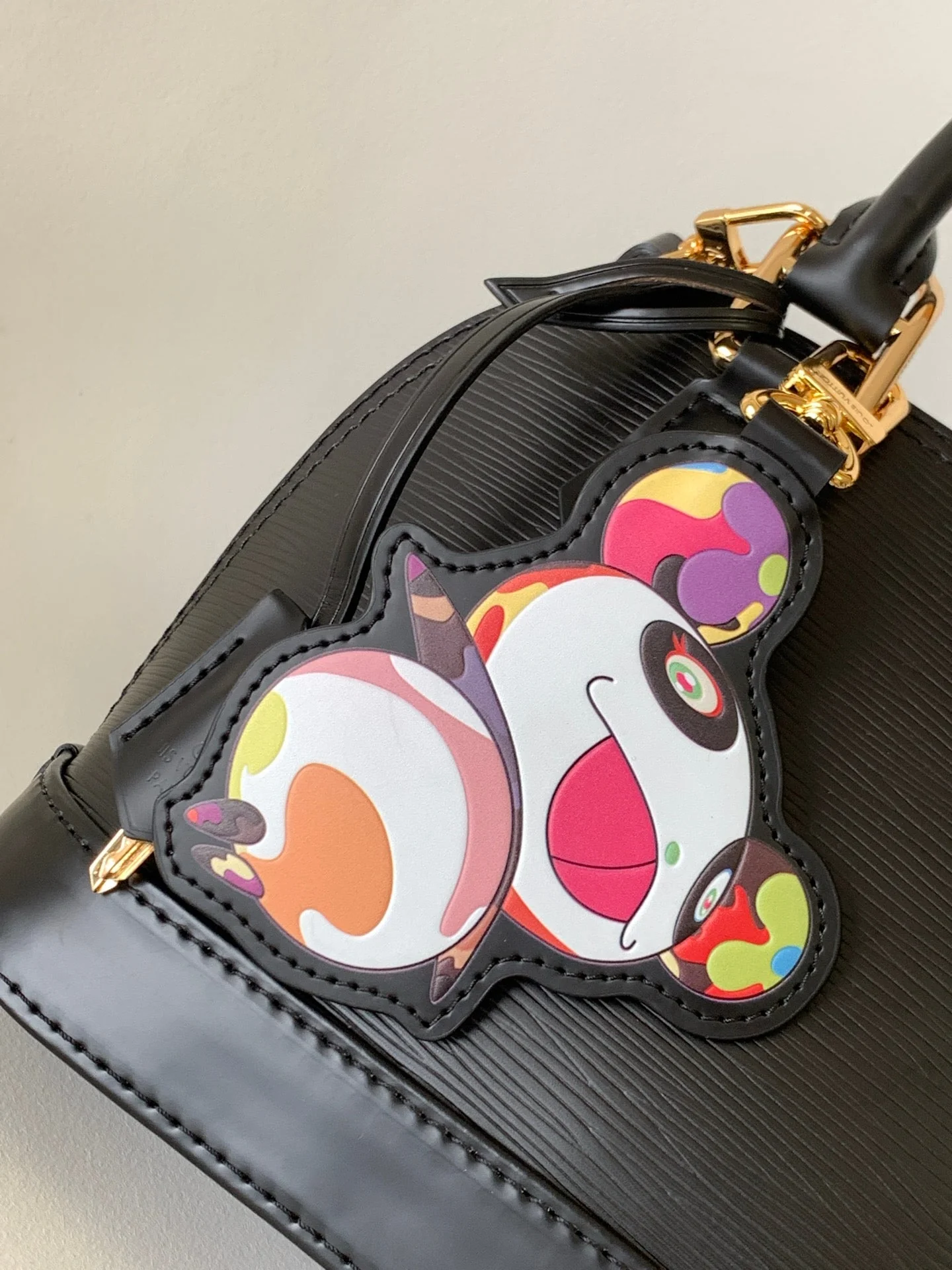 LV 25S ALMA BB BAG 23 IN BLACK EPI CALFSKIN GOLD HARDWARE