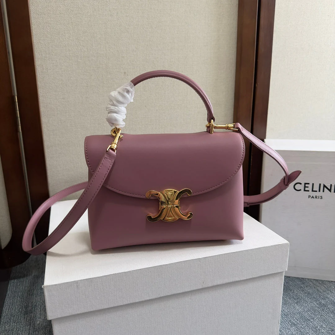 NINO BAG 20 IN OPIUM SOFT CALFSKIN GOLD HARDWARE