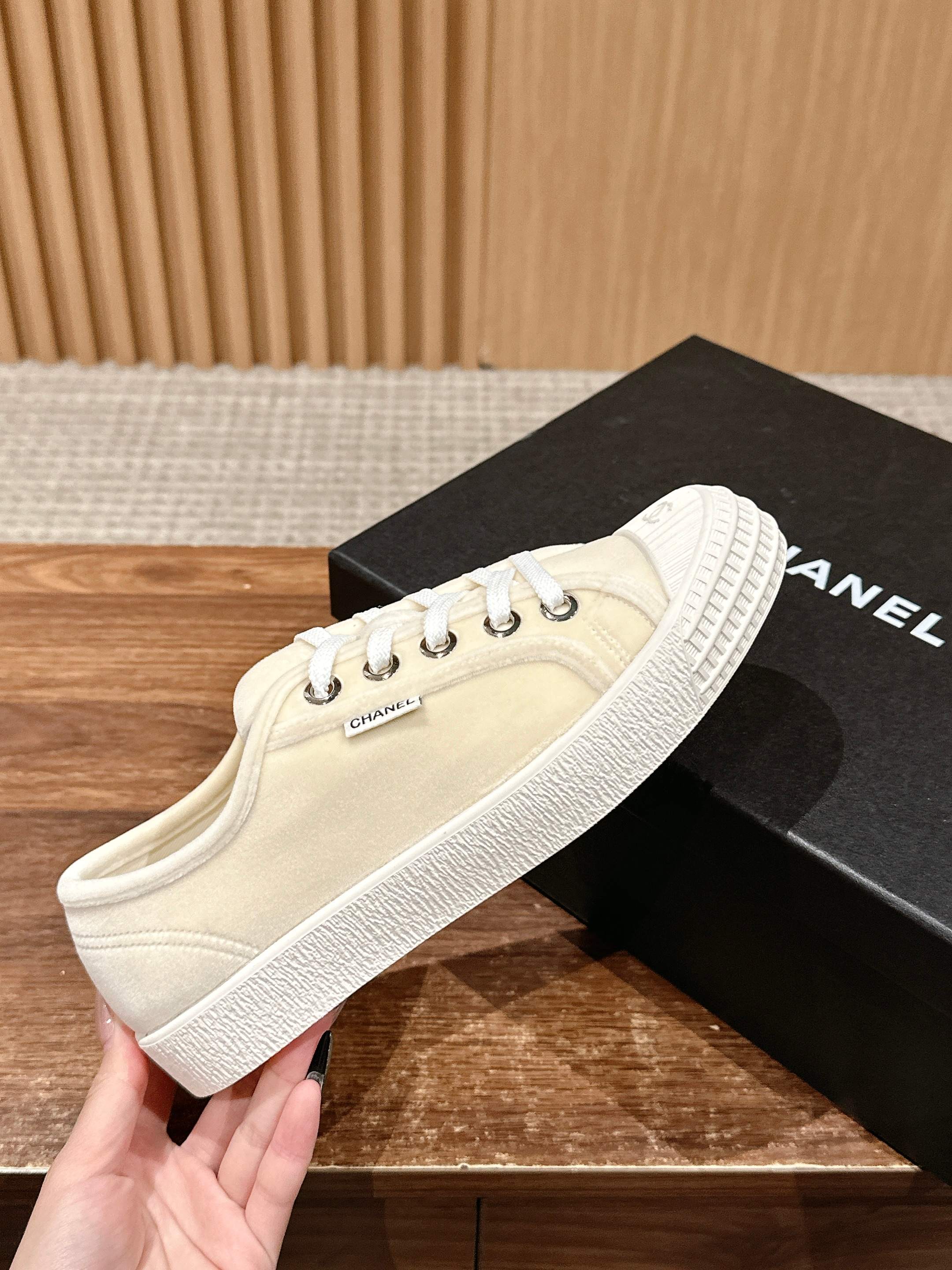 CONVERSE SNEAKER IN BEIGE CREAM CANVAS