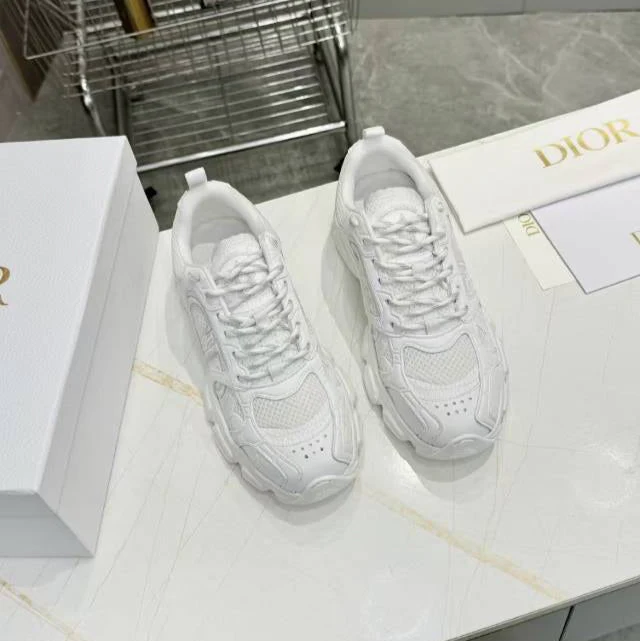 CD CHORONO SNEAKER IN WHITE MESH