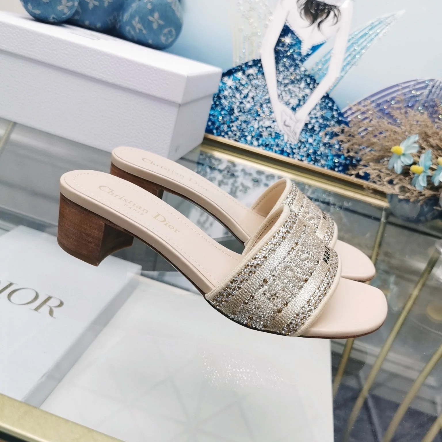 CD Mule Dway Heeled Slide 45mm Style 15