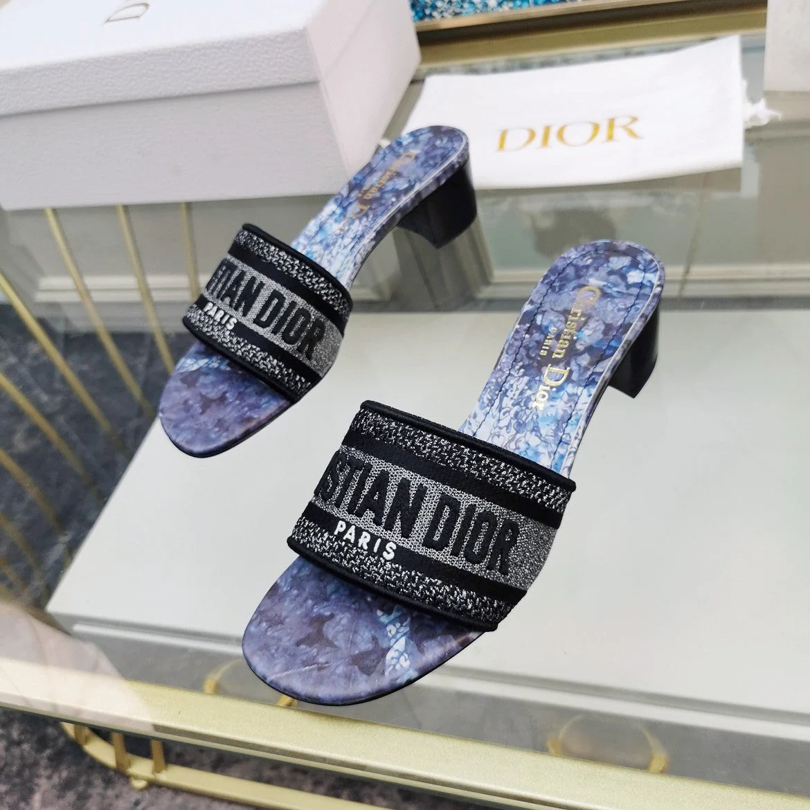 CD Mule Dway Heeled Slide 45mm Style 30